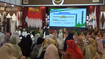 Menata Hati Di Era Digital, TP-PKK Provinsi Jambi Gelar Pengajian