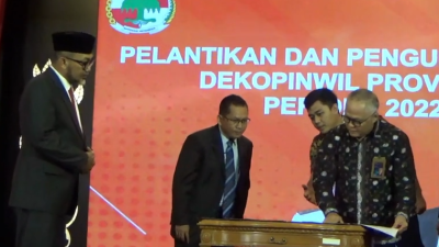 Sekda hadiri Pelantikan Pengurus Dekopinwil Provinsi Jambi