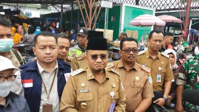 Sidak Pasar, Maulana : Stok Cukup