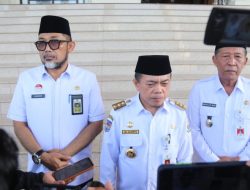 Pimpin Apel Pasca Libur Lebaran, Gubernur ingatkan Peningkatan Kinerja