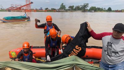 Said Sadi Pemancing Yang Hilang Ditemukan Sudah Tak Bernyawa Oleh Tim Sar