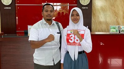 Paskibraka Putri Asal Tebo Wakili Jambi Ditingkat Nasional