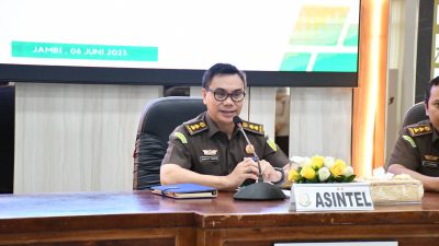 Kejati : Gempa Tidak Lagi Aktif Di kejaksaan