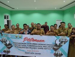 Sekda Muaro Jambi Buka Rakor Penyusunan Dokumen Perencanaan AIDS Tuberkulosis dan Malaria. 
