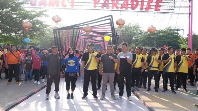 Sekda Budhi Hartono Ikuti Jalan Santap Polres Muaro Jambi dalam Rangka HUT Bhayangkara ke 77