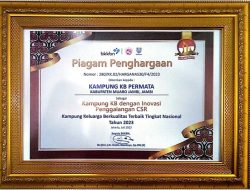Pemkab Muaro Jambi Dapat Penghargaan Terbaik Tingkat Nasional Kampung Keluarga Berkualitas. 