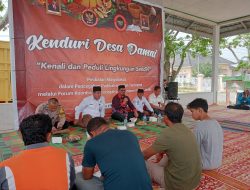 BNPT RI- FKPT Gelar Kenduri Desa Damai di Serdang Jaya Tanjabbar Cegah Radikalisme