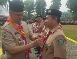 Fasha Pimpin Apel Besar Hari Pramuka