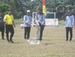Bupati Cup III, Pj Bupati Bachyuni Buka Kompetisi Sepakbola U-12 Tingkat Sekolah Dasar di Sungai Bahar
