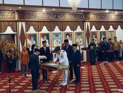 Resmi Dilantik Sebagai Pj Bupati Merangin, Ini Pesan Gubernur Kepada Mukti