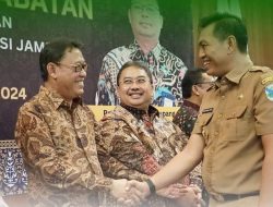 Fadhil Arief Hadiri Serah Terima Jabatan Kepala BPK Perwakilan Provinsi Jambi