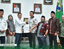Bupati Fadhil Arief Terima Kunjungan Komisi Informasi Provinsi Jambi