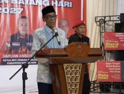 Wabup Bakhtiar Hadiri Pelantikan MPC PP Batanghari