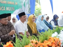 Pj Bupati Muaro Jambi Bachyuni Didampingi Ketua TP PKK Faradilla Hadiri Pengajian BKMT di Sungai Bahar