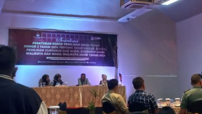 KPU Kota Jambi Sosialisasikan PKPU Tentang Pilkada, Ungkap Soal Syarat Calon Perseorangan