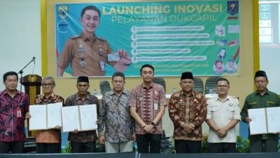Pj Bupati Bachyuni Buka Acara Sosialisasi Adminduk Kades Se-kabupaten Muaro Jambi 