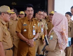 Pj Bupati Raden Najmi Gelar Rakor Gabungan Dengan OPD 