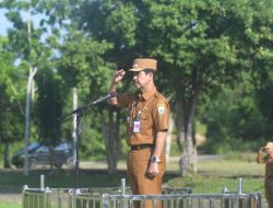 Apel Pertama, Pj Bupati Raden Najmi Pimpin Apel Gabungan ASN Muaro Jambi