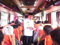 Gubernur Jambi Lepas Mudik Gratis untuk Warga Jambi dan Mahasiswa di Perantauan