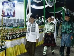 Wabup Batanghari dan Istri Hadiri Malam Penutupan MTQ ke-53 Tingkat Kecamatan Mersam