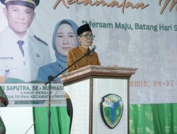 Wakil Bupati Batanghari Buka Resmi Acara HUT ke-66 Kecamatan Mersam