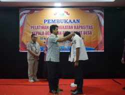 Pelatihan peningkatan kapasitas Kepala Desa dan perangkat desa se-kecamatan Bahar Selatan