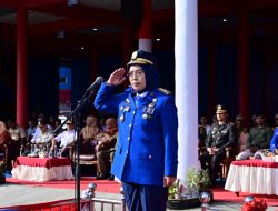 Pj. Walikota Jambi Pimpin Upacara HUT Damkar