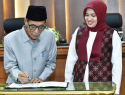 Wabup Bakhtiar Hadiri Rapurna Penyampaian Keputusan DPRD, Terhadap LKPD Batanghari T.A 2023
