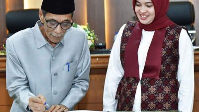 Wabup Bakhtiar Hadiri Rapurna Penyampaian Keputusan DPRD, Terhadap LKPD Batanghari T.A 2023