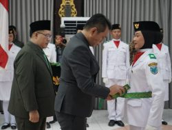 Bupati Fadhil Arief Kukuhkan 34 Paskibraka Batanghari