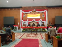 Raden Najmi Hadiri Paripurna Pengesahan APBD-P Muaro Jambi 2024