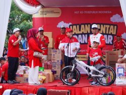 Gubernur Al Haris Hadir Meriahkan Kemerdekaan RI Bersama LDII Jambi, Berikan Hadiah Sepeda Listrik