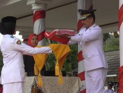 Pemkab Muaro Jambi Sukses Naikkan dan Turunkan Bendera Merah Putih