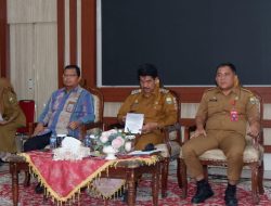 Pj Bupati Raden Najmi Sambut Kedatangan Tim Pemeriksa JKN BPKR RI