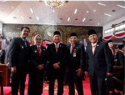 Pj Bupati Raden Najmi Hadiri Pengucapan Sumpah Janji Anggota DPRD Provinsi Jambi Masa Bakti 2024 – 2029