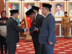 Kukuhkan Pjs Tiga Wilayah, Pesan Gubernur Al Haris: Jaga Sinergitas dan Kondusifitas Daerah