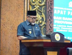 Pjs. Gubernur Sudirman Apresiasi Kerja Keras Dewan Dalam Menetapkan Badan Anggaran 2025