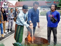 Rusak, 1.459 Lembar Surat Suara di Batanghari Dibakar