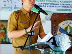 Bupati Batanghari Ingatkan Pekerja Kontruksi Pentingnya Sertifikasi