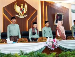 Bupati Fadhil dan Wabup Bakhtiar Hadiri Rapat Paripurna Memperingati HUT Batanghari Ke-76