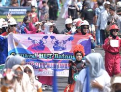 Ratusan Peserta Ikuti Karnaval Pawai Budaya HUT Kabupaten Batanghari Ke-76