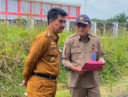 PJ Bupati Muarojambi Tinjau Pembangunan Jalan Simpang SMAN 2