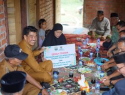 PJ Bupati Raden Najmi Tinjau Warga Penerima Bantuan Bedah Rumah