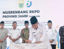 Musrenbang RKPD 2026, Pemprov Jambi Launching Quick Wins Pro Jambi
