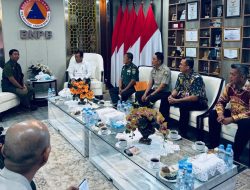 Gubernur Jambi Bersama Danrem 042 Gapu Temui Kepala BNPB Pusat