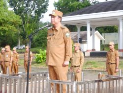 Bupati Muaro Jambi Pimpin Apel Gabungan
