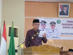 Wabup Jun Mahir Buka Rapat Pembinaan Narahubung dan Calon Enumerator Survei serta Rapat Persiapan Survei Indeks Kerukunan Umat Beragama Tahun 2025