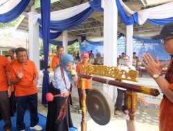 Ketua TP PKK Kabupaten Muaro Jambi Ririn Novianti SE Buka 02SN,FLS3N.PKPS Tingkat SMP/SMP IT Kecamatan SEKERNAN