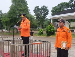 Bupati kabupaten Muaro Jambi Pimpin Upacara Apel Siaga Kebakaran Hutan dan Lahan 2025