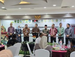 Hadiri Rakor Bersama KPK, BBS Komitemen Pemberantasan Korupsi